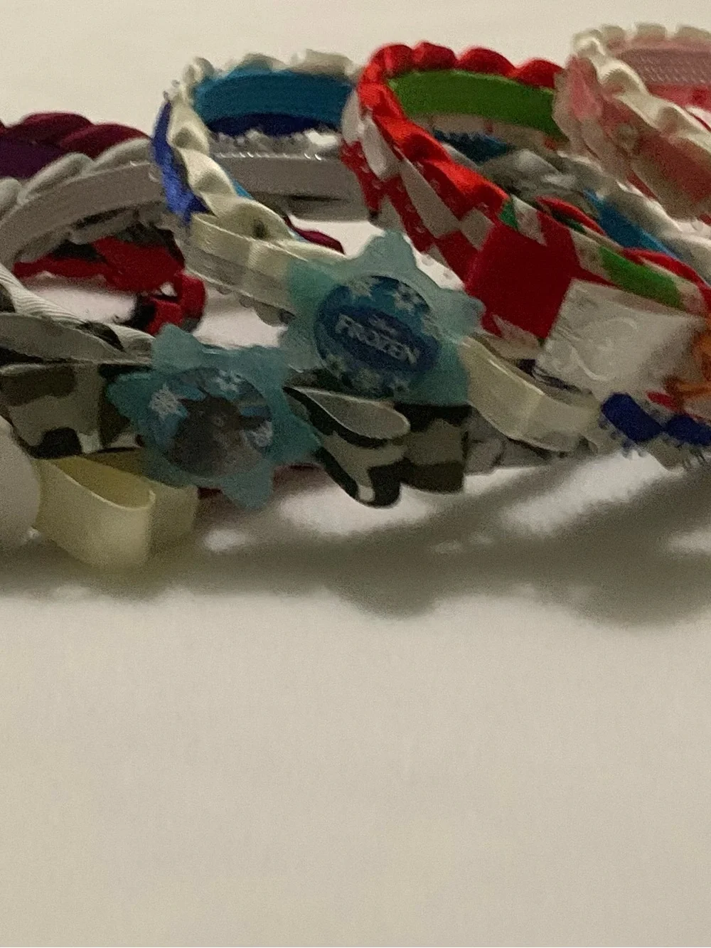 56 flexible Classic Slim Fabric Headbands - Pack of Mixed Colors